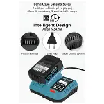 6PCS USTA ELEKTRİKLİ ALET SETİ ŞARJLI=21V SPRAL TAŞLAMA - HİLTİ - BAĞ MAKAS - SOMUN SÖKME - DARBELİ VİDALAMA - BUDAMA TESTERE PLASTİK ÇANTAL ASR-1111 (4745)-3
