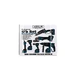 6PCS USTA ELEKTRİKLİ ALET SETİ ŞARJLI=21V SPRAL TAŞLAMA - HİLTİ - BAĞ MAKAS - SOMUN SÖKME - DARBELİ VİDALAMA - BUDAMA TESTERE PLASTİK ÇANTAL ASR-1111 (4745)-4