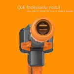 16LT ELEKTİRİKLİ OTO - ARAÇ YIKAMA TABANCASI - İLAÇ POMPASI PÜSKÜRTÜCÜ 4.8V EWASHER (4745)-4