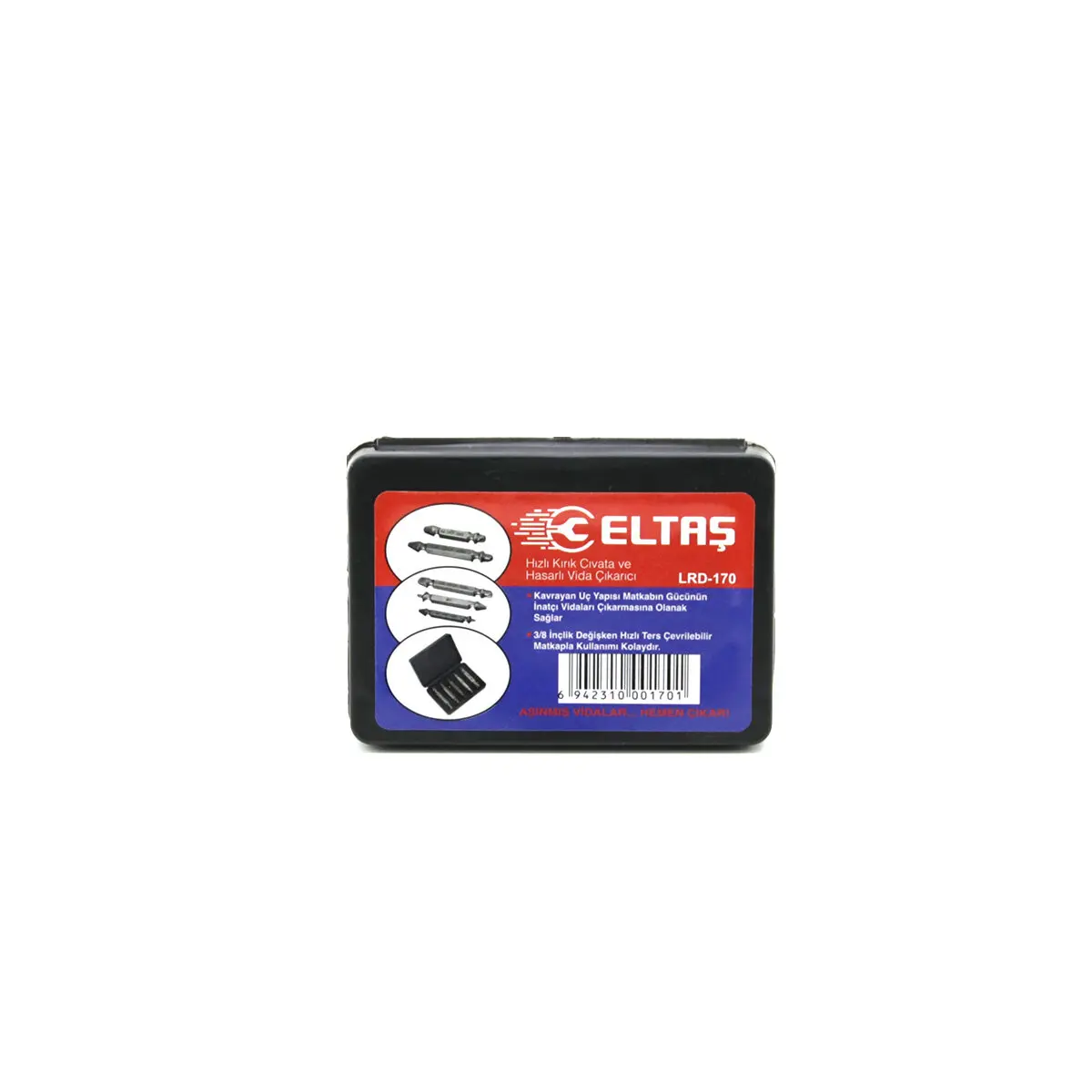 5PCS KLAVUZ UÇ SPEED OUT HASARLI VİDA ÇIKARICI (4745)-2