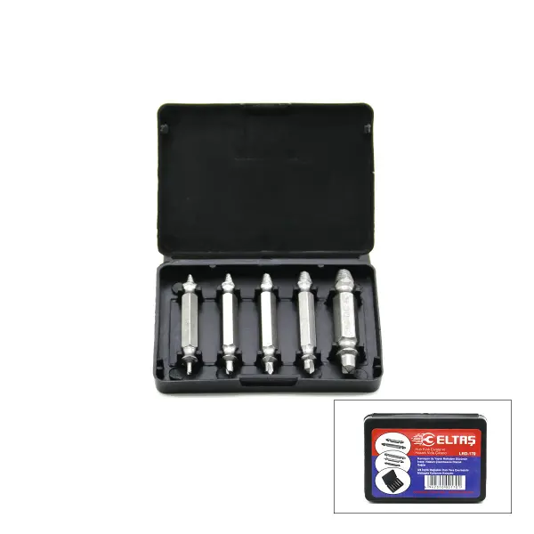 5PCS KLAVUZ UÇ SPEED OUT HASARLI VİDA ÇIKARICI (4745)
