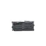 4 ADET SİYAH SOFRA AYAK KOMPLE PLASTİK 20CM AÇ KAPA (4745)-3