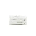 4 ADET BEYAZ SOFRA AYAK KOMPLE PLASTİK 20CM AÇ KAPA (4745)-3