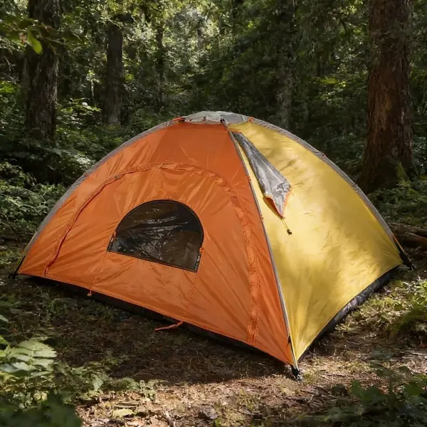 4 Kişilik Yarı Otomatik Kamp Çadırı – Suya Dayanıklı, Hızlı Kurulumlu Outdoor Aile Çadırı, Doğa, Kamp ve Piknik 200x200x135 cm (4745)