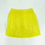 Neon Sarı Hawaii Parti Eteği 40 cm (4745)-2