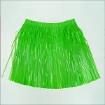 Neon Yeşil Hawaii Parti Eteği 40 cm (4745)-2