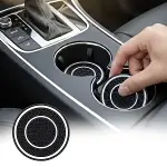 Silikon Araç Bardak Altlığı 70 mm – Kaymaz Telefon ve Para Tutucu Mat (4745)-1