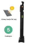 5 Fonksiyonlu Güneş Enerjisi İle Şarj Olabilen 48 Ledli Işıldak,Aydınlatma PR-3838 (4745)-4