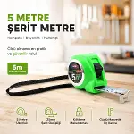 12 ADET MEASURING TAPE 5MTX25MM ŞERİT METRE (4745)-1