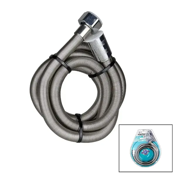 VAKUMLU   METAL YAYLI  DUŞ HORTUMU VAKUMLU 150CM (4745)