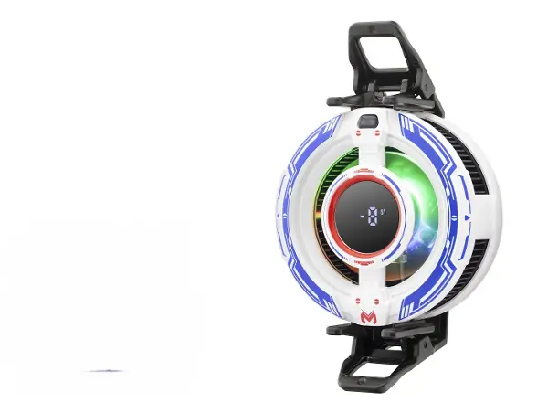 Manyetik Klipsli Telefon Soğutucu Fan Rgb Isı Göstergeli Beyaz CX16