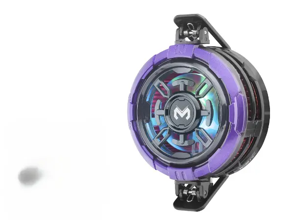 Manyetik Klipsli Telefon Soğutucu Fan Rgb Mor Siyah CX08AI