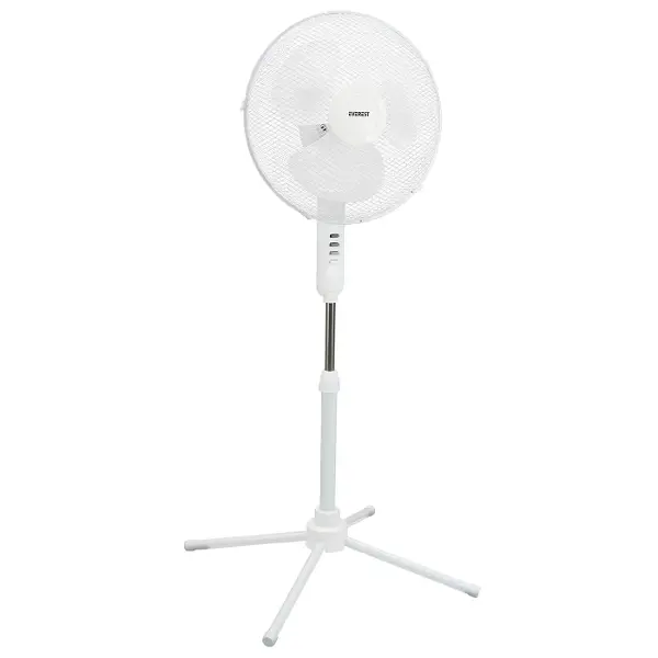 Ecowind Ev Tipi Metal Vantilatör 16 Inç 45W 1100 Rpm 3 Kademeli Beyaz FAN10