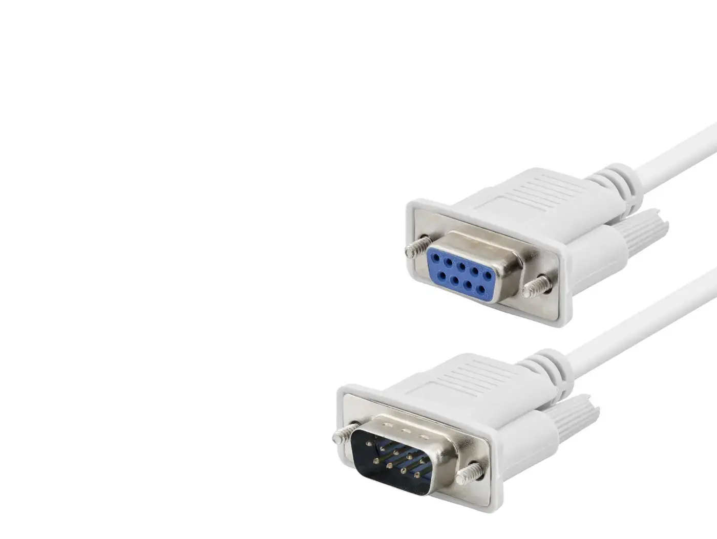 RS232 Seri Port Bağlantı Kablosu 1.5 M - Beyaz HDX7801