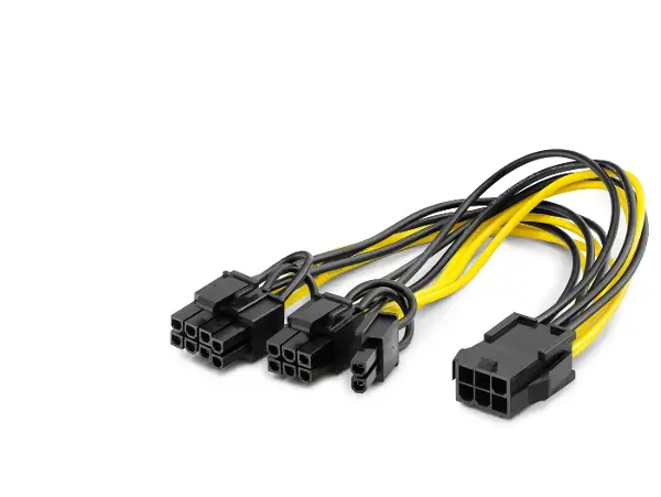 Sata Power Y Kablosu 2 In 1 - Siyah HDX5536