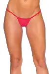 Kırmızı Dantelli Tanga TM1166-1