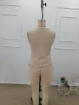 Kadın Askılı önü Düğmeli Asimetrik Detaylı Bluz Ve Astarlı Short Ikili Takım-8