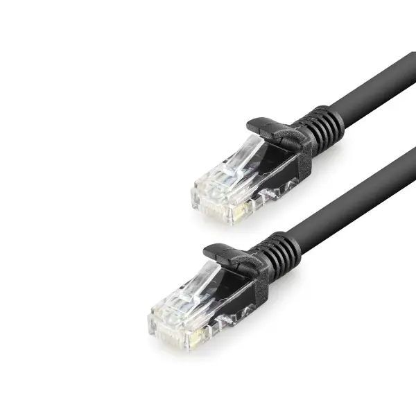 CAT6 Ethernet Patch Kablosu 1 Gbps 250 Mhz 3 M - Siyah HDX5071