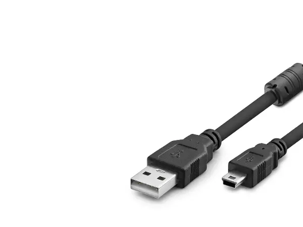 Usb Mini V3/5Pin To Usb Kablo 3 M - Siyah HDX7523