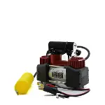 ÇİFT SİLİNDİR OTO - ARAÇ HAVA KOMPRESÖRÜ DC/12V - 23Amp - 150PSI FENERLİ BAR GÖSTERGELİ (4745)-4