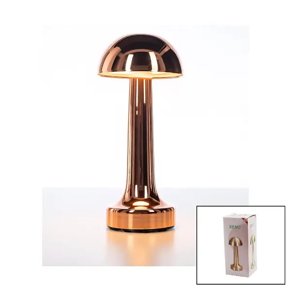 MANTAR MASA LAMBASI DOKUNMATİK - RENKLİ USB ŞARJLI 3 FONKSİYONLU 5W - 50-60Hz (4745)