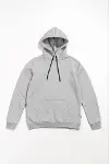 Erkek Uzun Kol Kapşonlu Basic Sweatshirt Hoodie - Gri-1