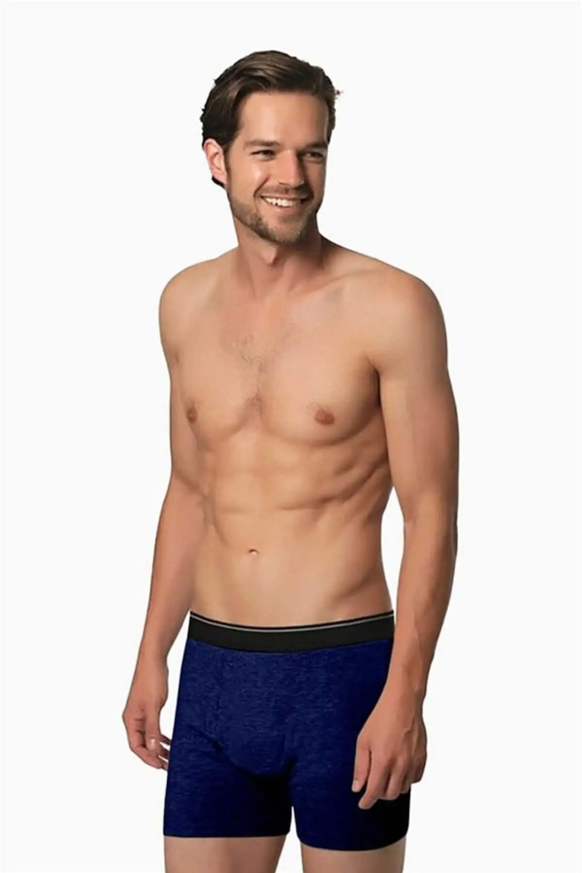 Closet Renkli 3'lü Boxer Asorti Short