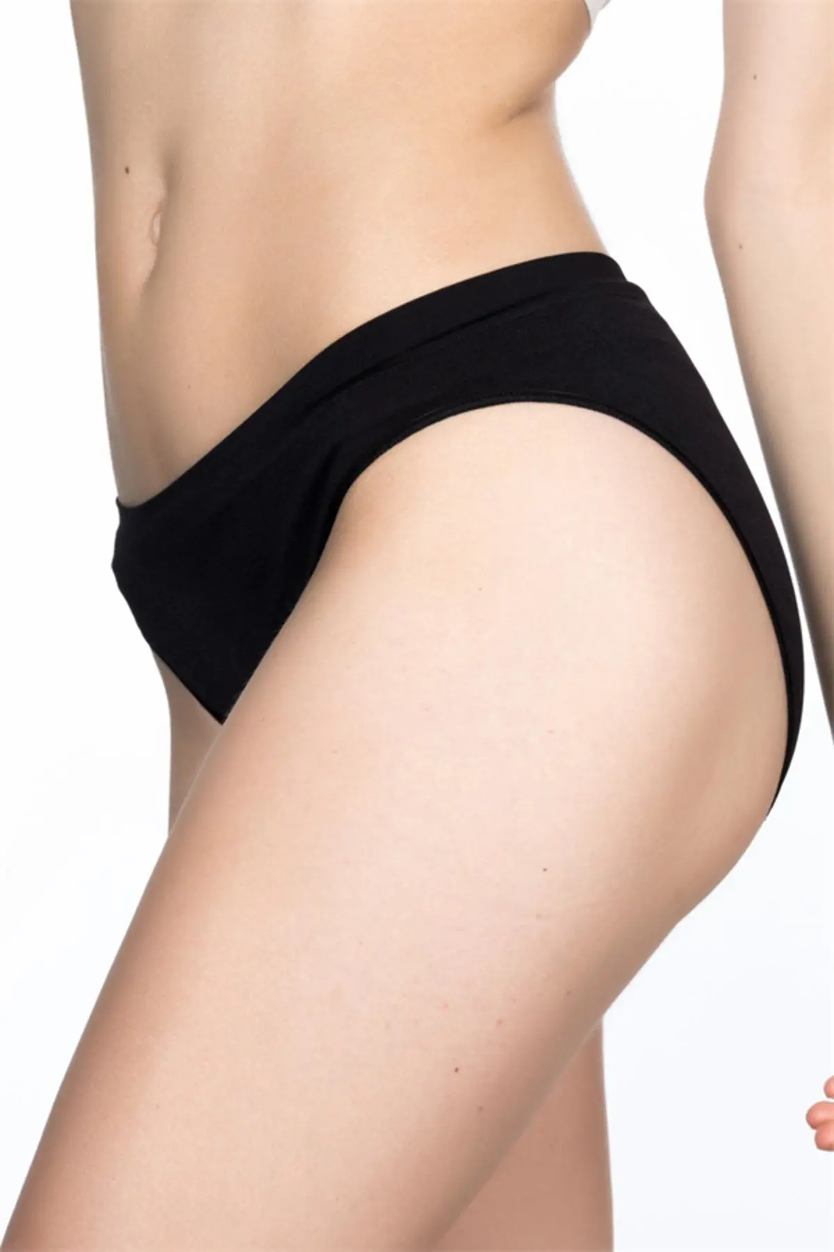 Siyah MI Emay 3001 Soft Slip Külot-2 Siyah MI Emay 3001 Soft Slip Külot-2