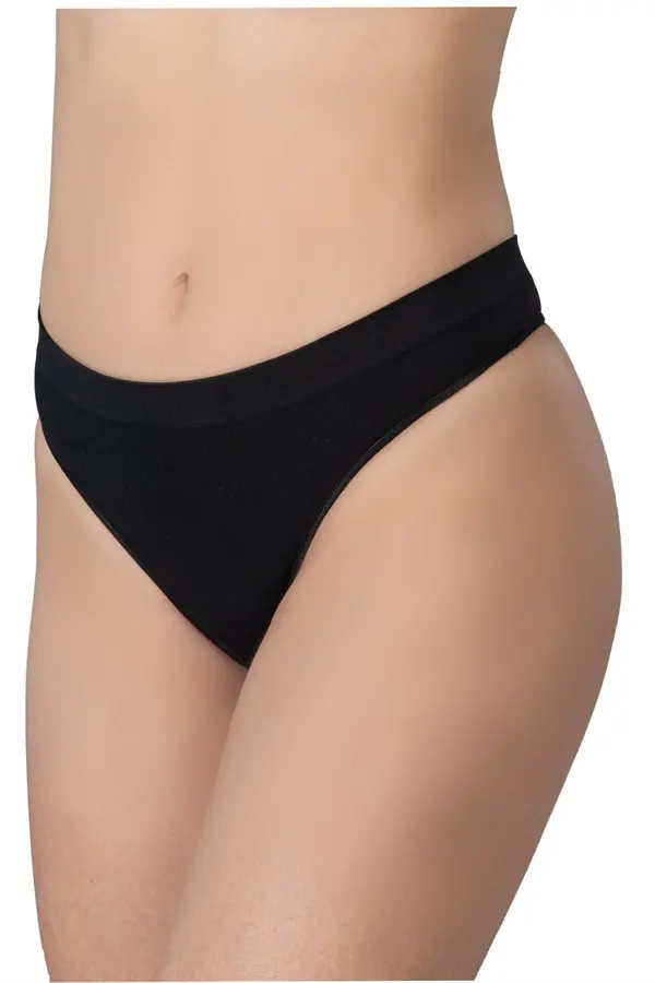 Siyah MI Emay 3010 String Külot-2