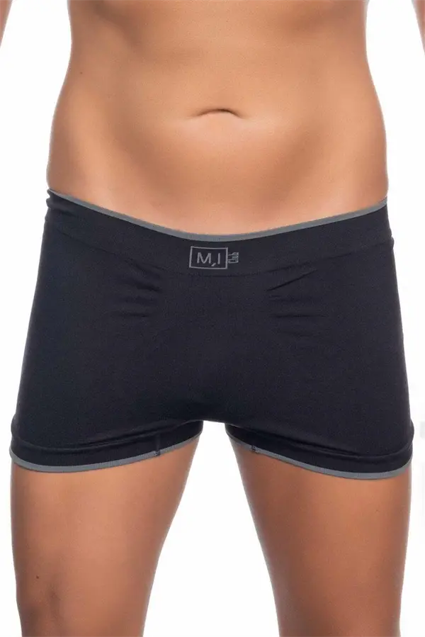 Siyah MI Emay 2104 Soft Erkek Boxer