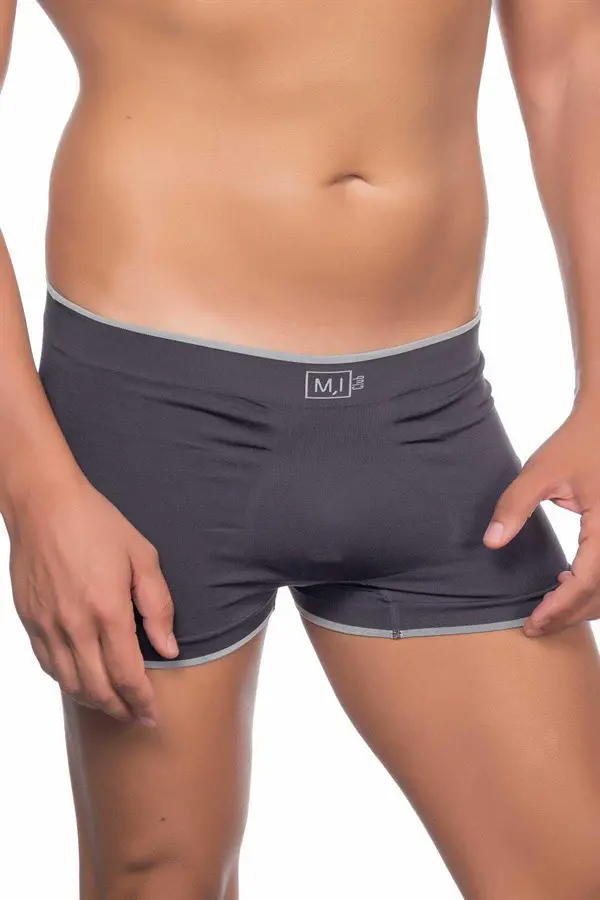 Antrasit MI Emay 2103 Soft Erkek Boxer