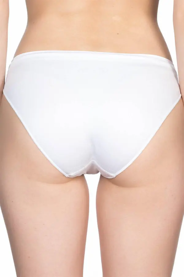 Beyaz MI Emay 3001 Soft Slip Külot-3 Beyaz MI Emay 3001 Soft Slip Külot-3