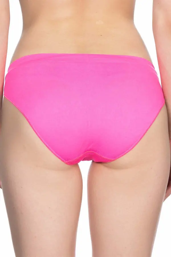 Neon Fuşya MI Emay 3001 Soft Slip Külot-2 Neon Fuşya MI Emay 3001 Soft Slip Külot-2