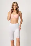 Beyaz MI Emay 3004 Soft Uzun Paça Dantel Boxer-1