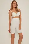 Beyaz MI Emay 3005 Soft Uzun Paçalı Boxer Korse-4