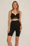 Siyah MI Emay 3005 Soft Uzun Paçalı Boxer Korse-1