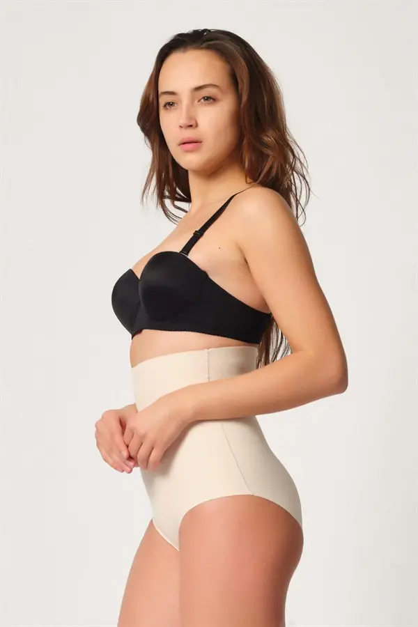 Ten MI Emay 2708 Lazer Yüksek Bel Kesim Slip Hayalet Korse-3 Ten MI Emay 2708 Lazer Yüksek Bel Kesim Slip Hayalet Korse-3