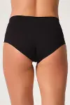Siyah MI Emay 2702 Lazer Kesim Toparlayıcı Mama Slip Korse-2