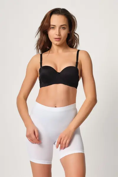 Beyaz MI Emay 3003 Soft Paçalı Boxer