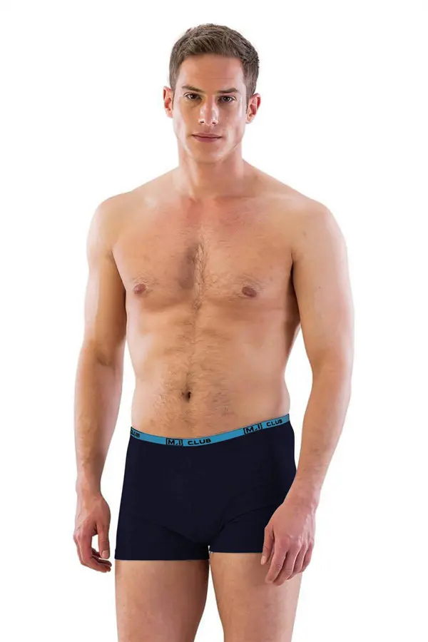 Lacivert MI Emay 6950 Erkek Boxer