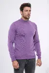 Yarım Balıkçı Yaka Mor Triko - Wessi-3
