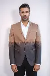 Pamuk Slim Fit Kahverengi Ceket | Wessi-2