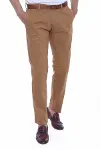 5 Cepli Desenli Erkek Kahverengi Pantolon - Wessi-1