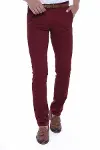 5 Cepli Desenli Erkek Bordo Pantolon - Wessi-5