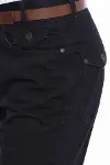 Cepli Süet Siyah Erkek Pantolon  - Wessi-2