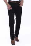 Cepli Süet Siyah Erkek Pantolon  - Wessi-4