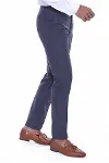 Antrasit Dar Kalıp Desensiz Erkek Kumaş Pantolon - Wessi-2