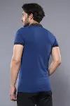 Polo Yaka Mavi T-shirt | Wessi-3