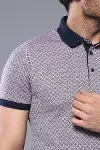 Desenli Polo Yaka T-shirt | Wessi-2