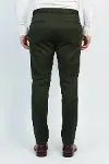 Desensiz Slim Fit Yeşil Erkek Pantolon - Wessi-4